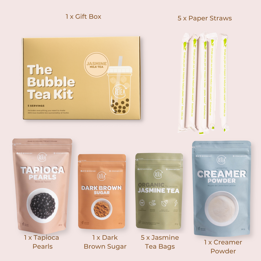 Jasmine Milk Tea Boba Kit