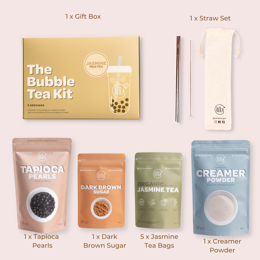 Jasmine Milk Tea Boba Kit