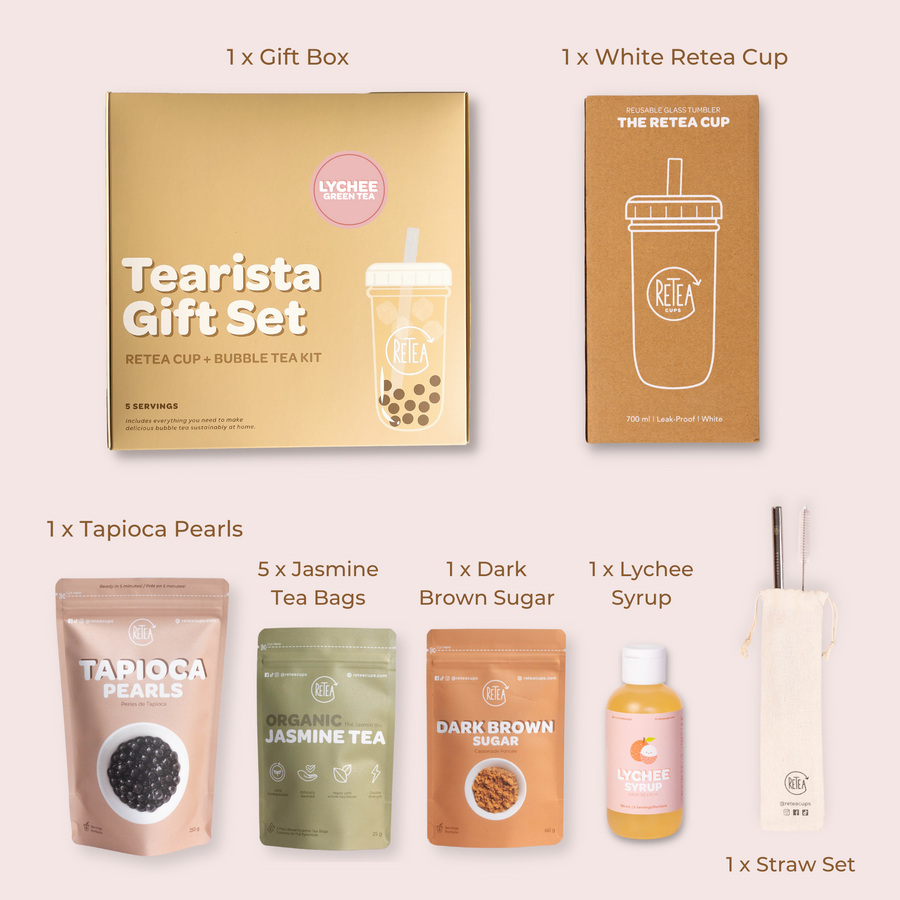 Lychee Green Tearista Gift Set