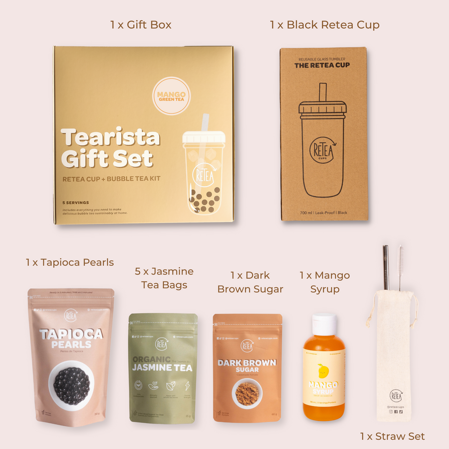 Mango Green Tearista Gift Set