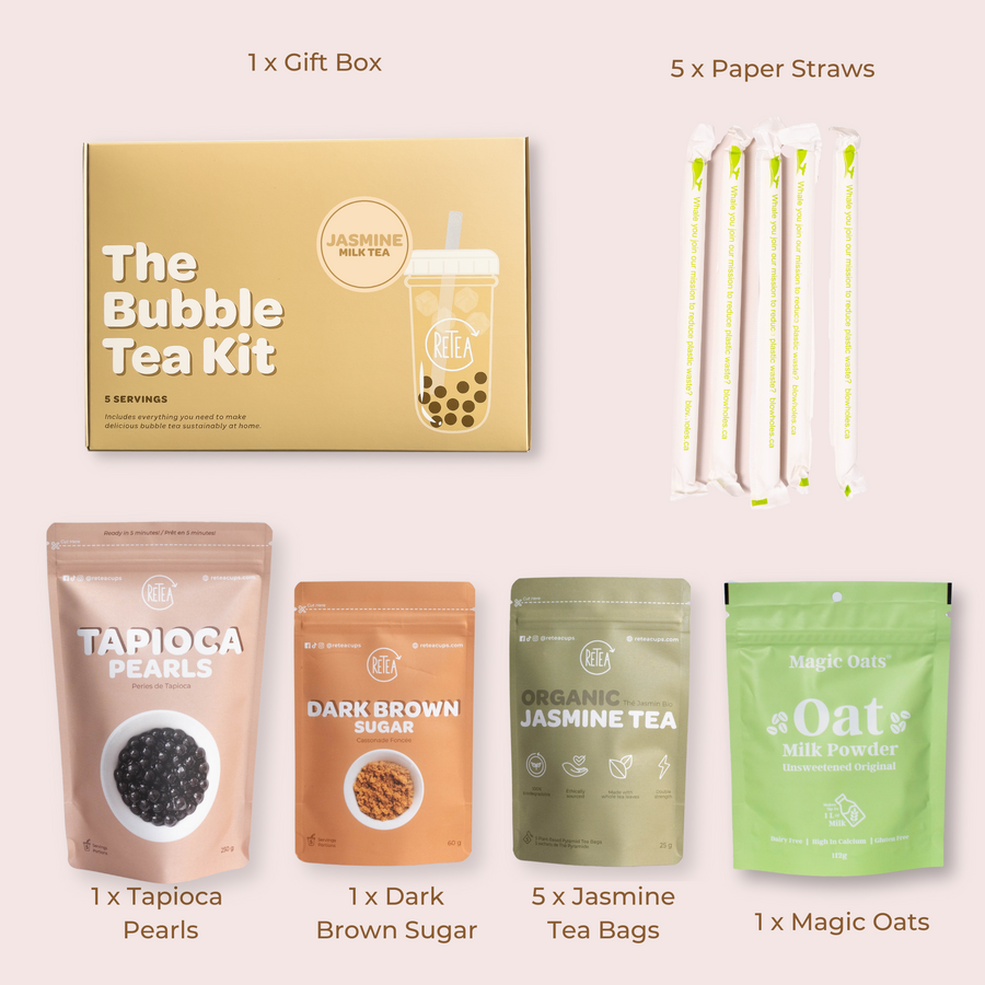 Jasmine Milk Tea Boba Kit